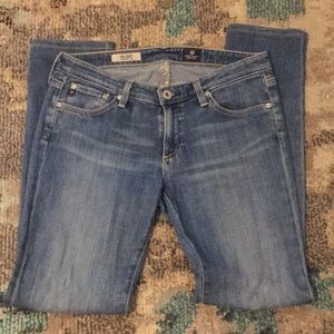 AG Adriano Goldschmied “The Stilt” cigarette jeans